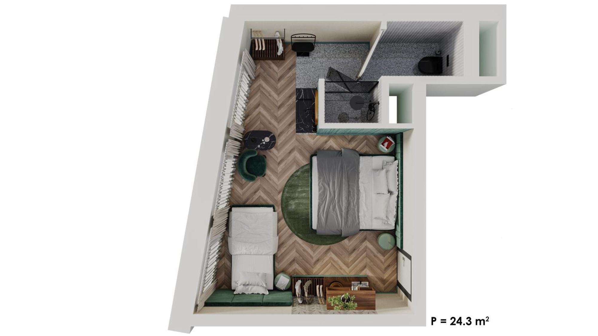 The Highlander Amsterdam Hotel Bilik gambar